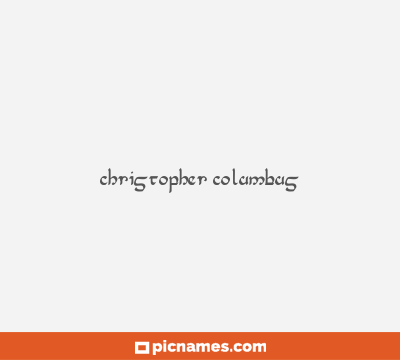 Christopher Columbus